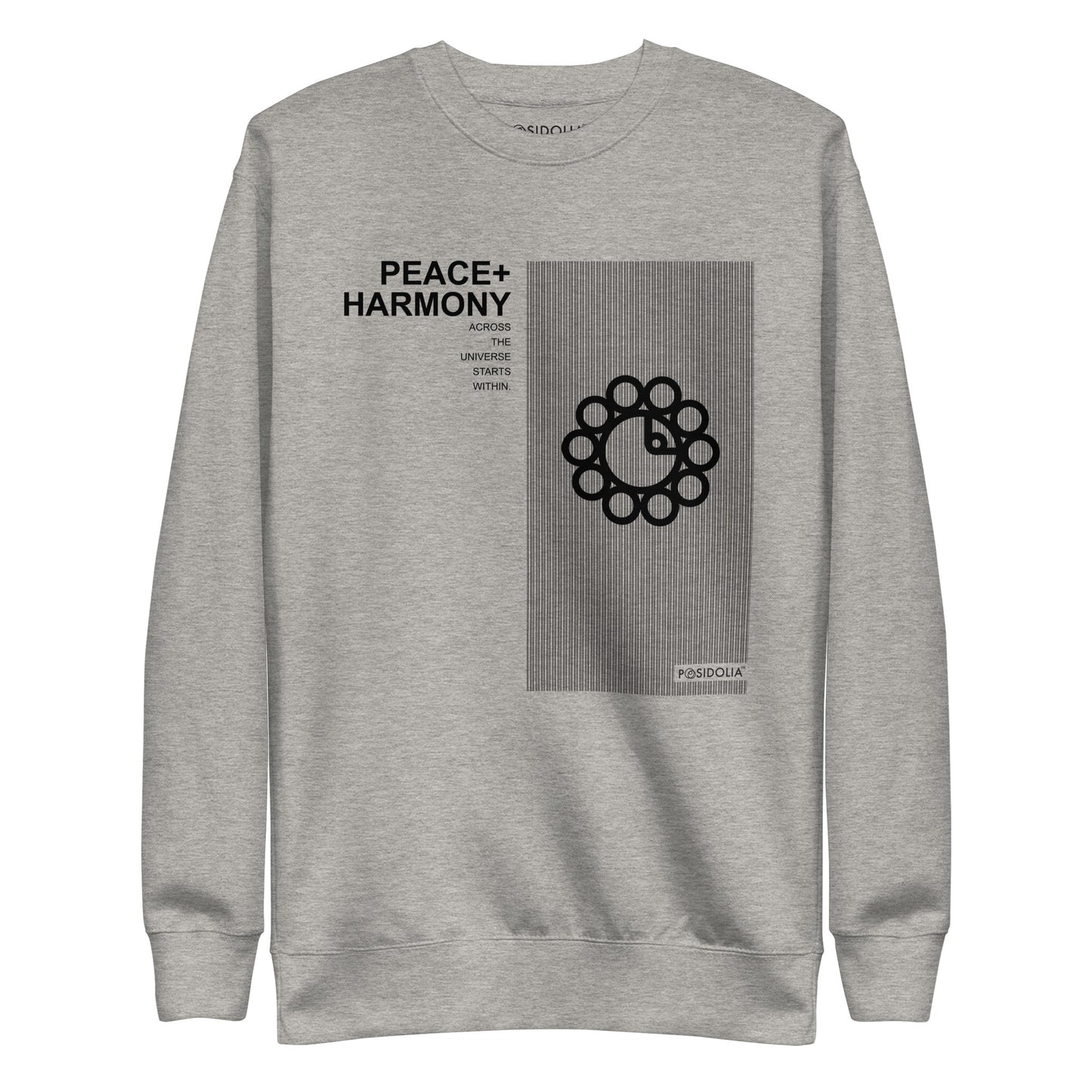 Posidolia™ | "Peace + Harmony" - Sweatshirt (unisex)