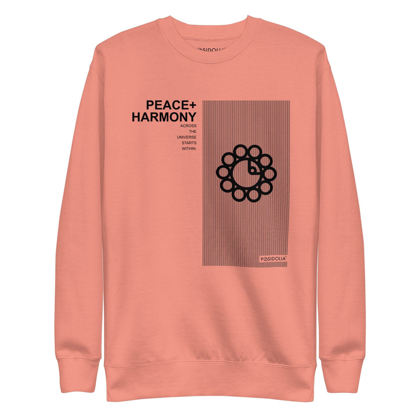 Posidolia™ | "Peace + Harmony" - Sweatshirt (unisex)