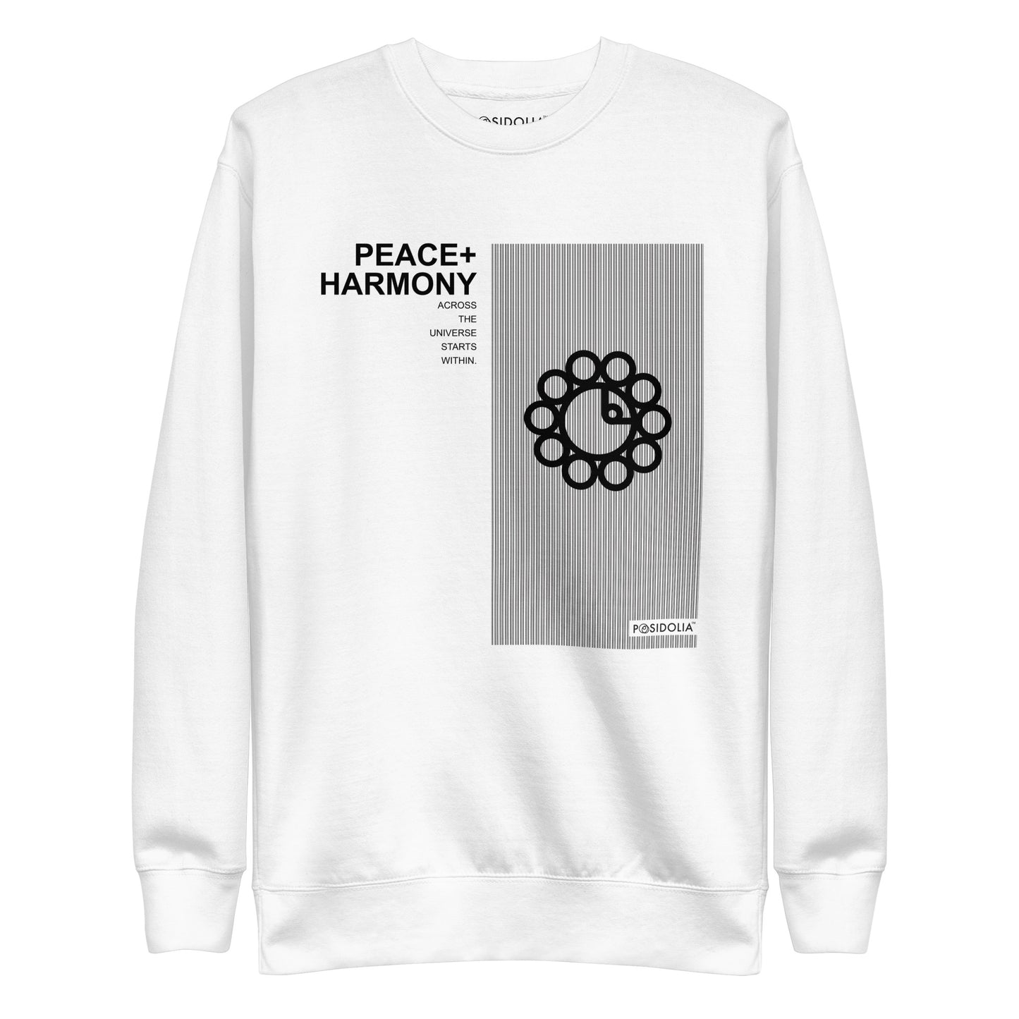 Posidolia™ | "Peace + Harmony" - Sweatshirt (unisex)
