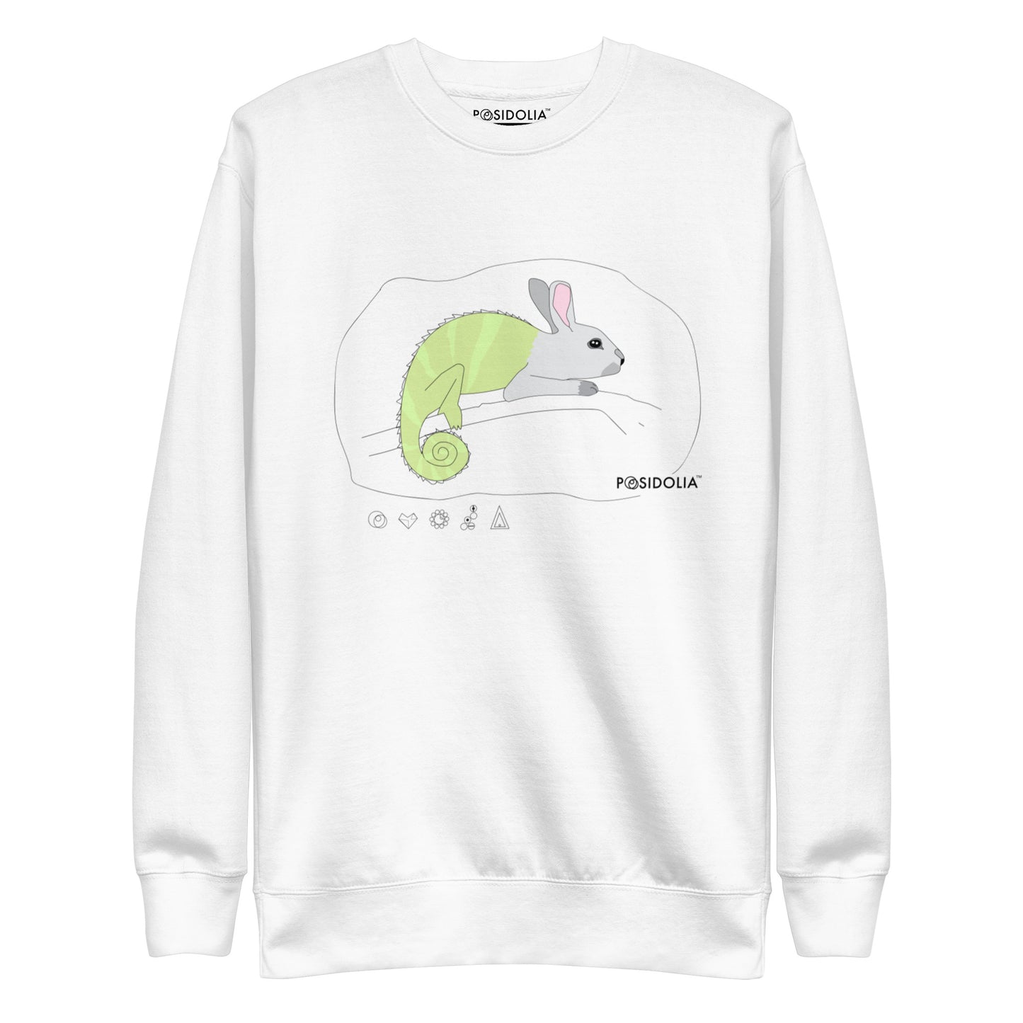 Posidolia™ | "Rabmeleon" Sweatshirt (Unisex)