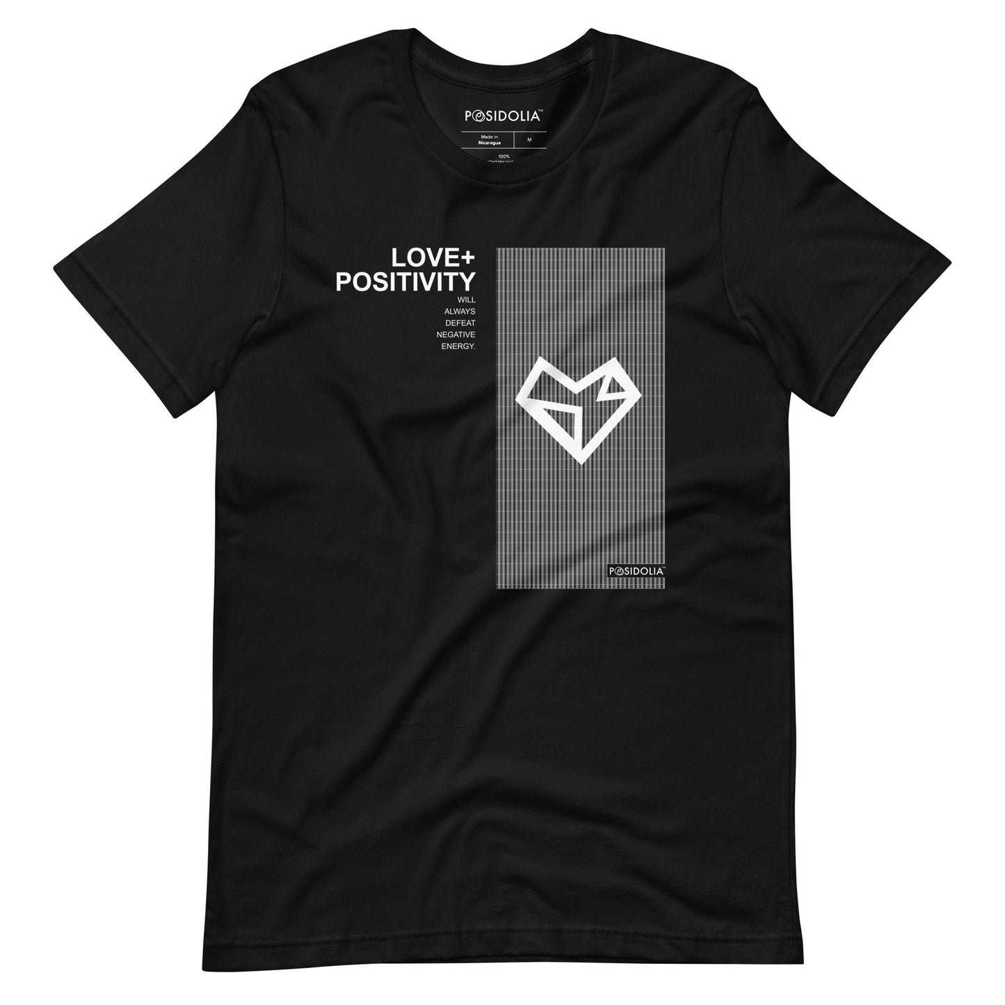 Posidolia™ | "Love + Positivity" - T-Shirt (unisex)