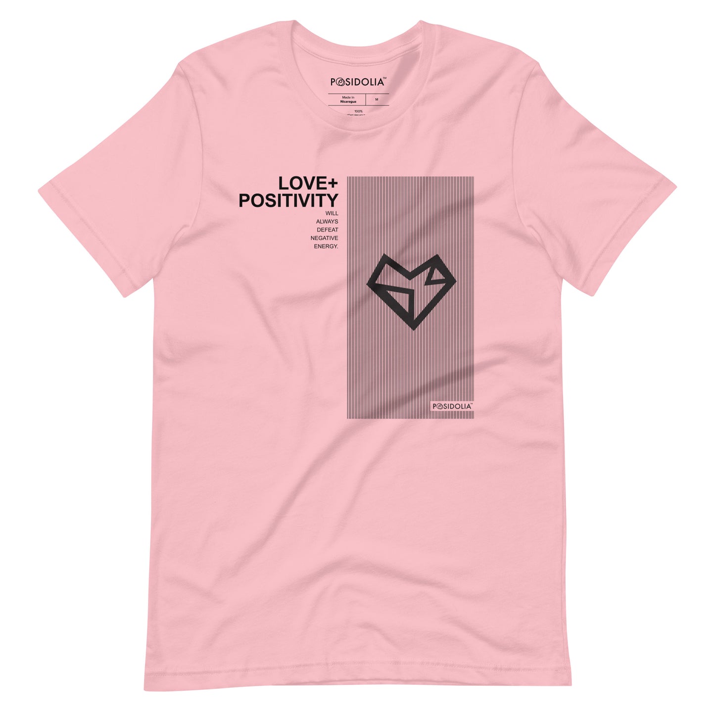 Posidolia™ | "Love + Positivity" - T-Shirt (unisex)