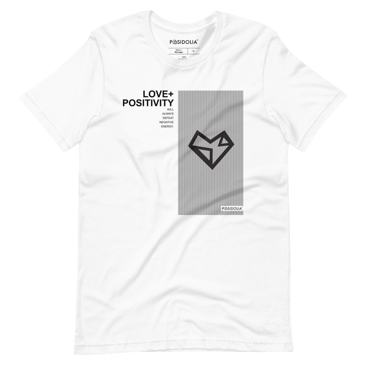 Posidolia™ | "Love + Positivity" -  T-Shirt (unisex)