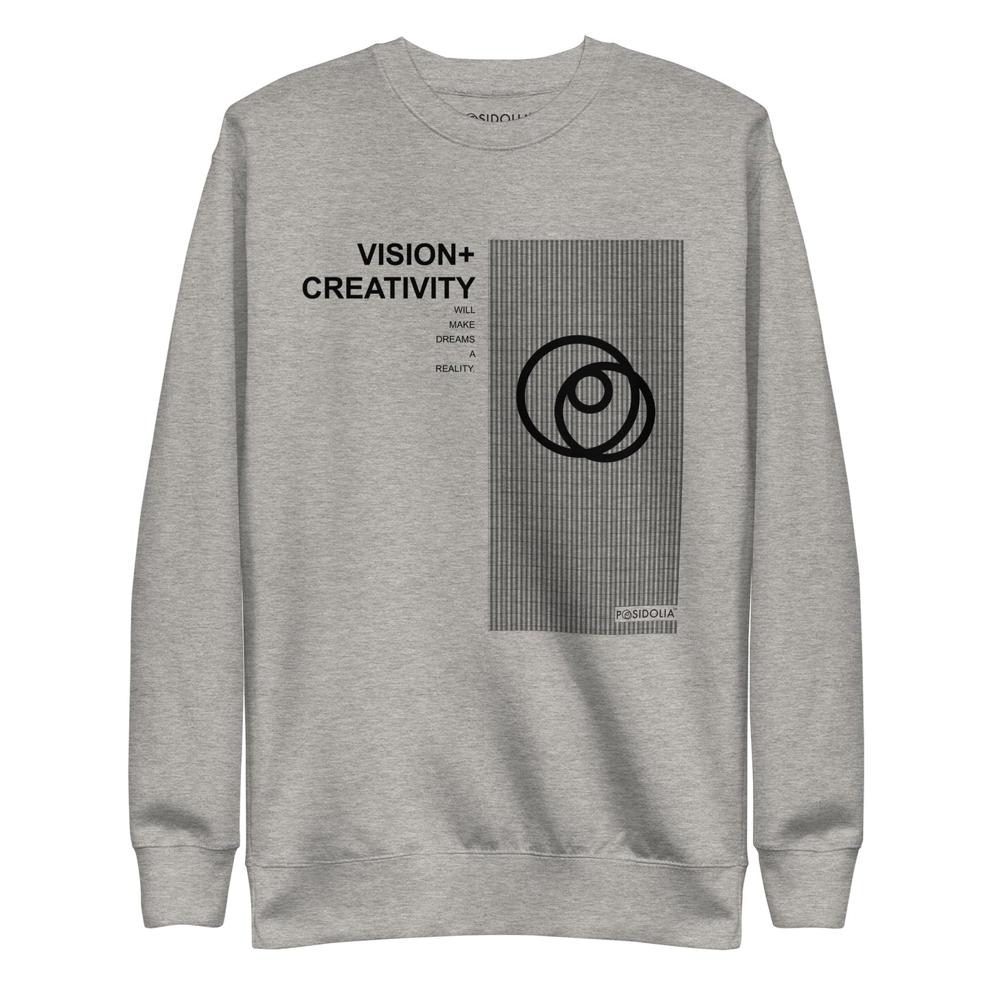 Posidolia™ | "Vision + Creativity" - Sweatshirt (unisex)