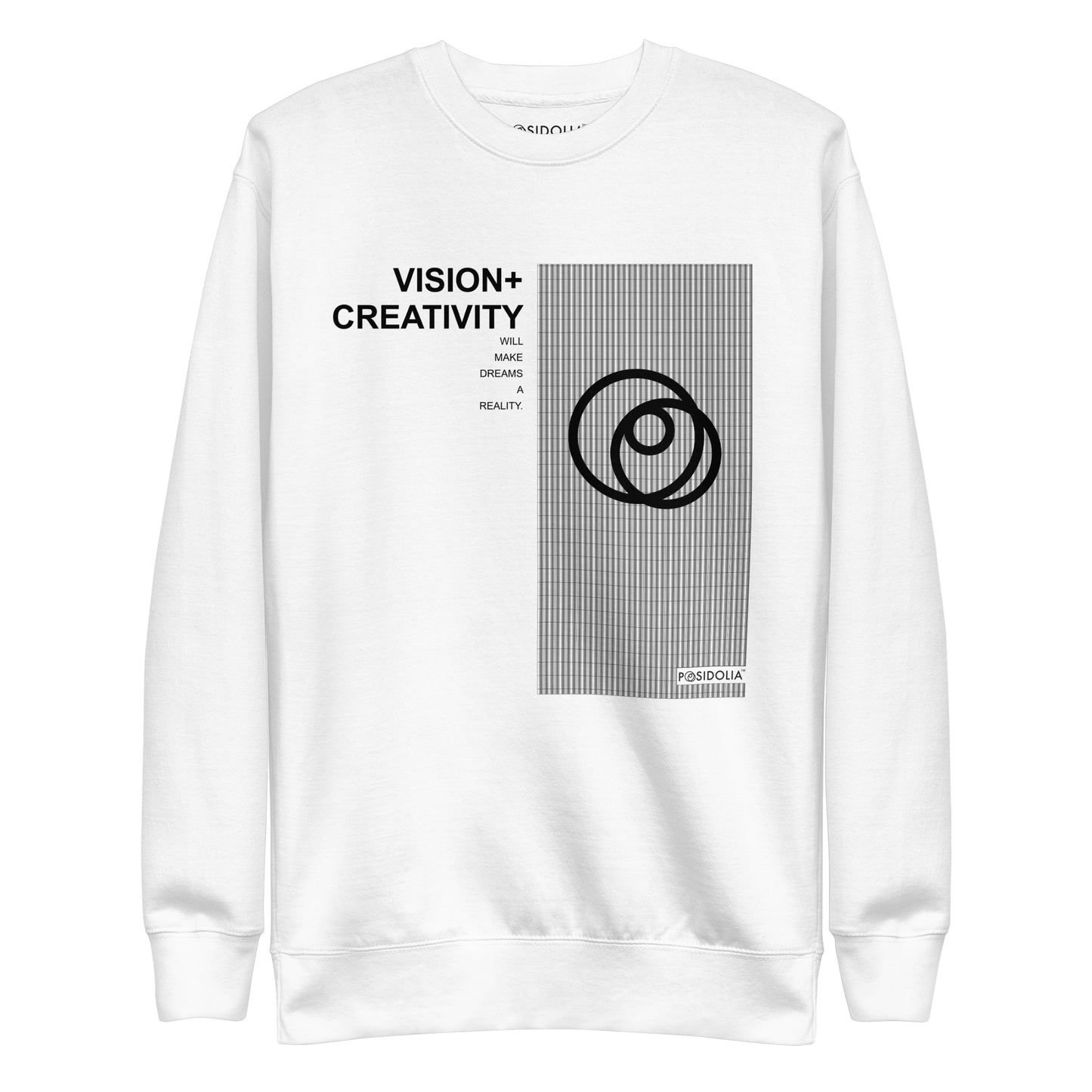 Posidolia™ | "Vision + Creativity" - Sweatshirt (unisex)