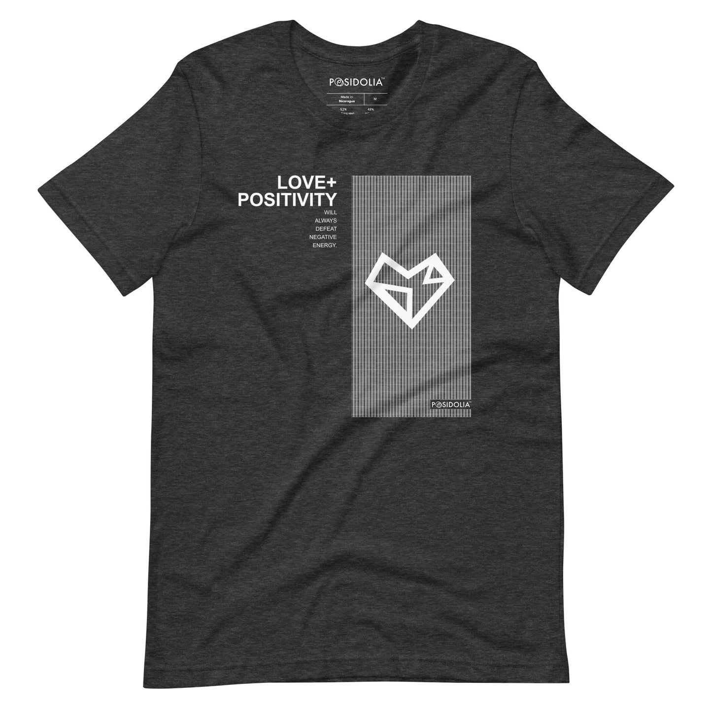 Posidolia™ | "Love + Positivity" -  T-Shirt (unisex)